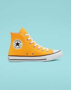 Converse Seasonal Color Chuck Taylor All Star Női Magasszárú Narancssárga | ZEWPJVU-HU